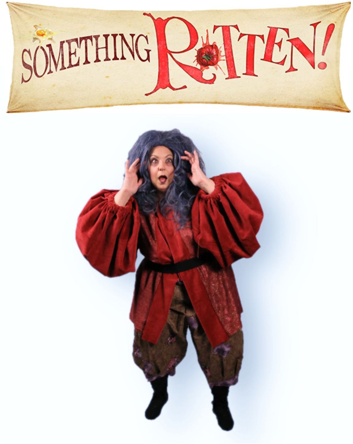 “Something Rotten!” presented by Theatre Nebula featuring Denise Tamburrino as Nostradamus. “Something Rotten!” presented by Theatre Nebula featuring Denise Tamburrino as Nostradamus.