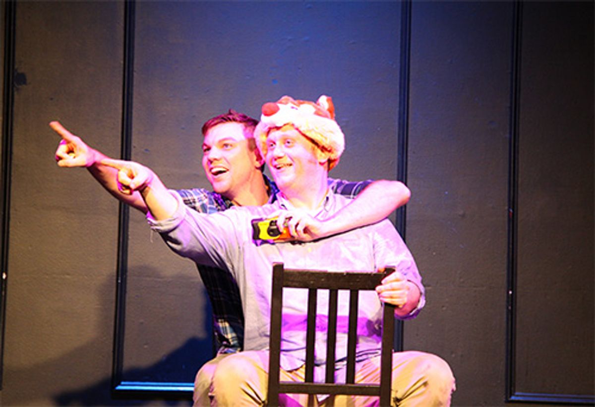Ryan Nolan & Jordy Blenner in Late Night Shenanigans' "You, Me & the Tree"