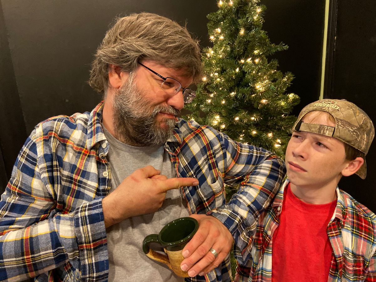 North Raleigh Arts & Creative Theatre (NRACT) is proud to present the holiday comedy Fruitcakes, by Julian Wiles. This family-friendly play is just the recipe for a fun-filled and touching evening of holiday cheer. Jamie, a kid who has run away from home, at first thinks the town’s inhabitants are nuttier than fruitcakes but soon he comes to admire, appreciate, and adore this quirky little town. A moving story of alienation, understanding and reconciliation, Fruitcakes provides audiences with a heaping helping of holiday warmth and Christmas cheer.
The show features Craig Johnson as MACK, a grandfather who befriends JAMIE, played by Andrew Farmer. Two bickering elderly spinsters are played by Sherri Matson (MISS SARAH) and Sharon Galluzzo (MISS ALICE); Ryan Madanick portrays BEEBO DANTZLER, the town’s only police officer; and Tim Wiest brings to life SKEETER, a fisherman who catches fish by reciting Shakespeare. Also in the cast are Kalynn Chambers (BETTY JANE), Melanie Carviou (MATTIE SUE), Danny Dove (RICK MORGAN), and the children of McCord’s Ferry, Georgia: Caroline Britt, Ben Jones, Caroline Jones, Alexandra Petersen, Drew Sarratt, Maya West, Naima West, Parker West, and Nicholas Yorgensen.
Director: Judy M. Dove
Stage Manager: Victoria Barnes
Producer: Craig Johnson
NRACT Managing Artistic Director: Timothy Locklear
Performance Dates: Weekends, December 6 to December 22, 2019; Fridays and Saturdays at 8pm and Sundays at 3pm.
North Raleigh Arts and Creative Theatre, 7713-51 Lead Mine Road, Raleigh, NC 27615
Tickets available now at http://www.nract.org/shows#/fruitcakes/ or call 919-866-0228.
This show is produced by special arrangement with Dramatic Publishing.
Photo: Judy M. Dove
North Raleigh Arts & Creative Theatre (NRACT) is proud to present the holiday comedy Fruitcakes, by Julian Wiles. This family-friendly play is just the recipe for a fun-filled and touching evening of holiday cheer. Jamie, a kid who has run away from home, at first thinks the town’s inhabitants are nuttier than fruitcakes but soon he comes to admire, appreciate, and adore this quirky little town. A moving story of alienation, understanding and reconciliation, Fruitcakes provides audiences with a heaping helping of holiday warmth and Christmas cheer.
The show features Craig Johnson as MACK, a grandfather who befriends JAMIE, played by Andrew Farmer. Two bickering elderly spinsters are played by Sherri Matson (MISS SARAH) and Sharon Galluzzo (MISS ALICE); Ryan Madanick portrays BEEBO DANTZLER, the town’s only police officer; and Tim Wiest brings to life SKEETER, a fisherman who catches fish by reciting Shakespeare. Also in the cast are Kalynn Chambers (BETTY JANE), Melanie Carviou (MATTIE SUE), Danny Dove (RICK MORGAN), and the children of McCord’s Ferry, Georgia: Caroline Britt, Ben Jones, Caroline Jones, Alexandra Petersen, Drew Sarratt, Maya West, Naima West, Parker West, and Nicholas Yorgensen.
Director: Judy M. Dove
Stage Manager: Victoria Barnes
Producer: Craig Johnson
NRACT Managing Artistic Director: Timothy Locklear
Performance Dates: Weekends, December 6 to December 22, 2019; Fridays and Saturdays at 8pm and Sundays at 3pm.
North Raleigh Arts and Creative Theatre, 7713-51 Lead Mine Road, Raleigh, NC 27615
Tickets available now at http://www.nract.org/shows#/fruitcakes/ or call 919-866-0228.
This show is produced by special arrangement with Dramatic Publishing.
Photo: Judy M. Dove