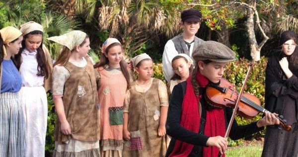The Cast of Fiddler, Jr. at the Center for the Performing Arts Bonita Springs.
Photo by Jason Easterly 1