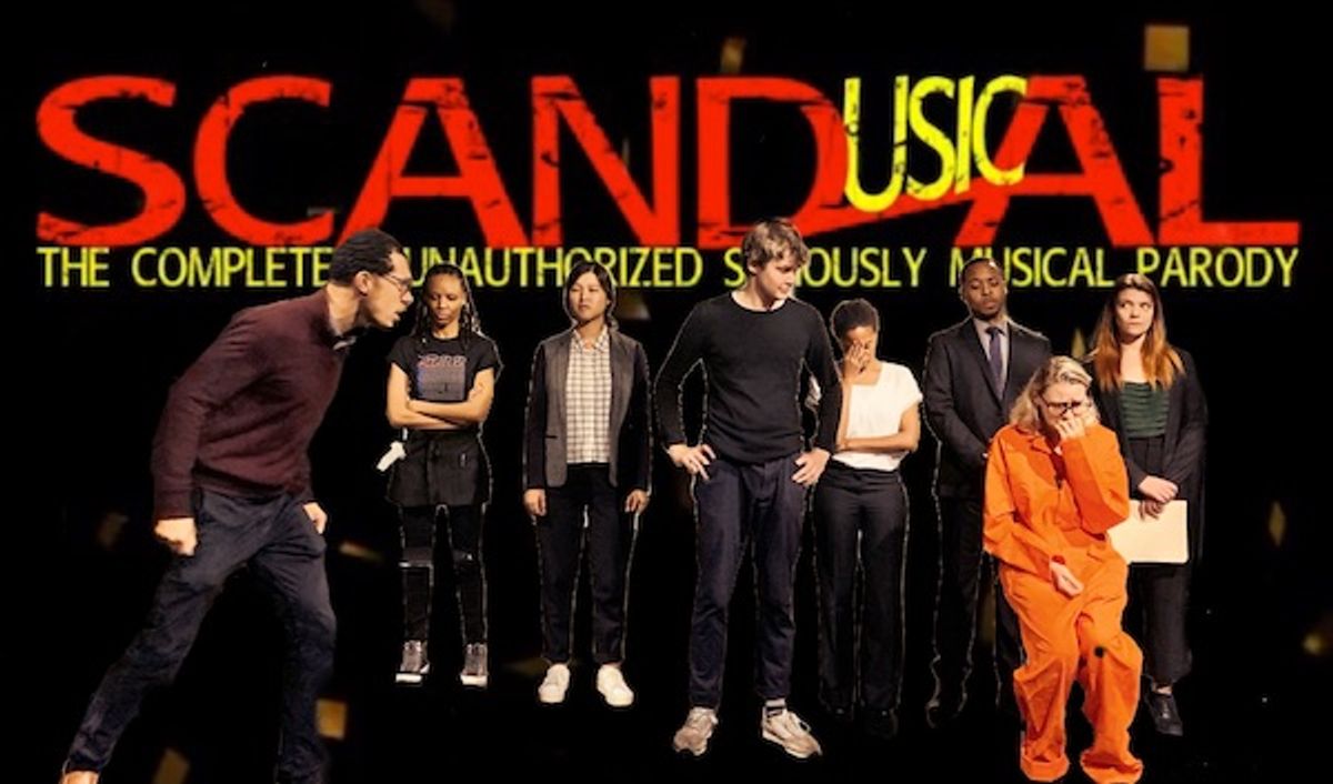 A Scandusical moment from "The Trial"