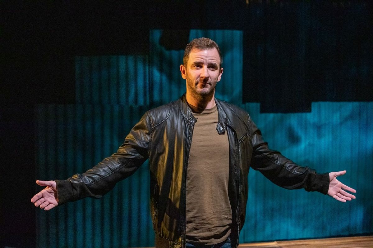 Tom HArwood in Boy Out of the Country at the Bondi Pavilion Theatre. Image Credit: Noni Carroll