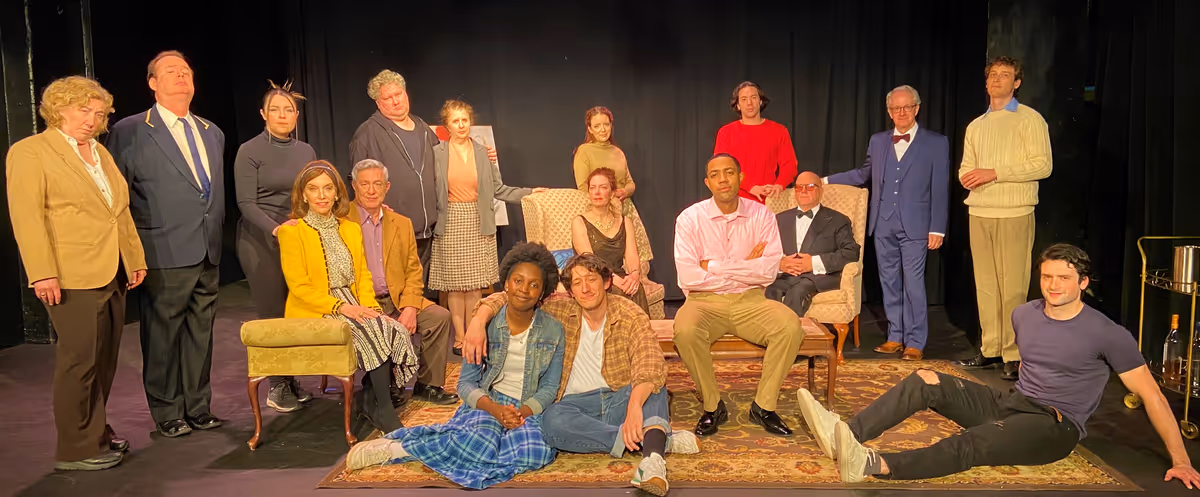 The Cast of "Six Degrees of Separation" by John Guare. Produced by the St. Jean's Players. The Cast of "Six Degrees of Separation" by John Guare. Produced by the St. Jean's Players.