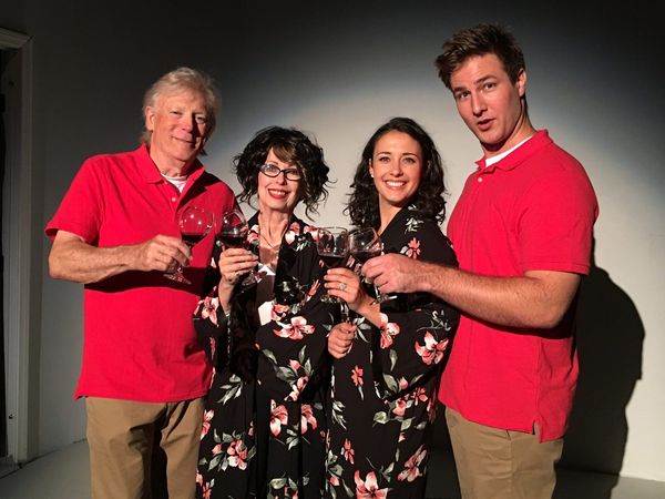 The cast of Jerry Mayer's A Love Affair. 1