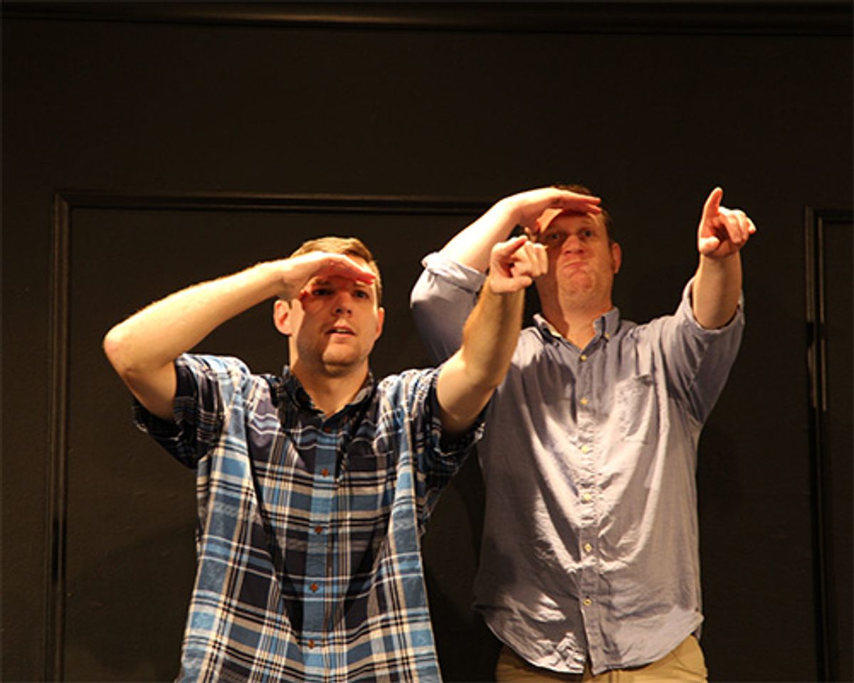 Ryan Nolan & Jordy Blenner in Late Night Shenanigans' "You, Me & the Tree"