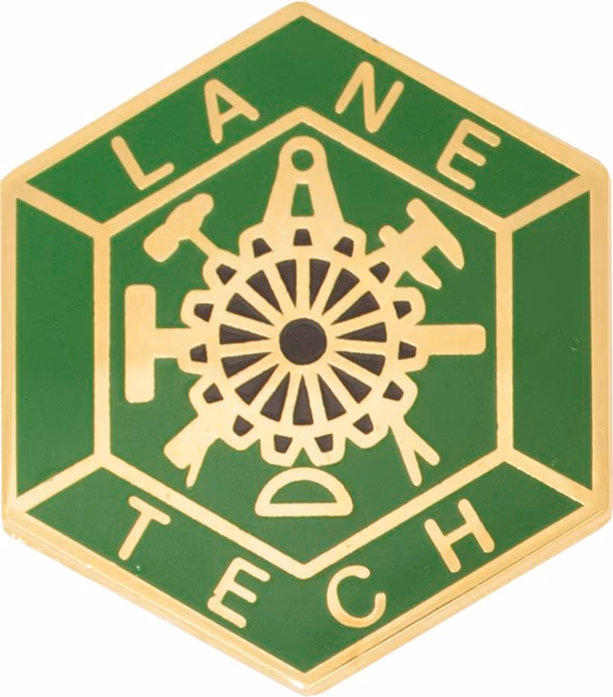 THE LOGO FOR ONE OF THE BEST PUBLIC SCHOOLS IN CHICAGO!: Here is a Representative Logo For the Windy City's Albert G. Lane Technical High School during the 1970s.