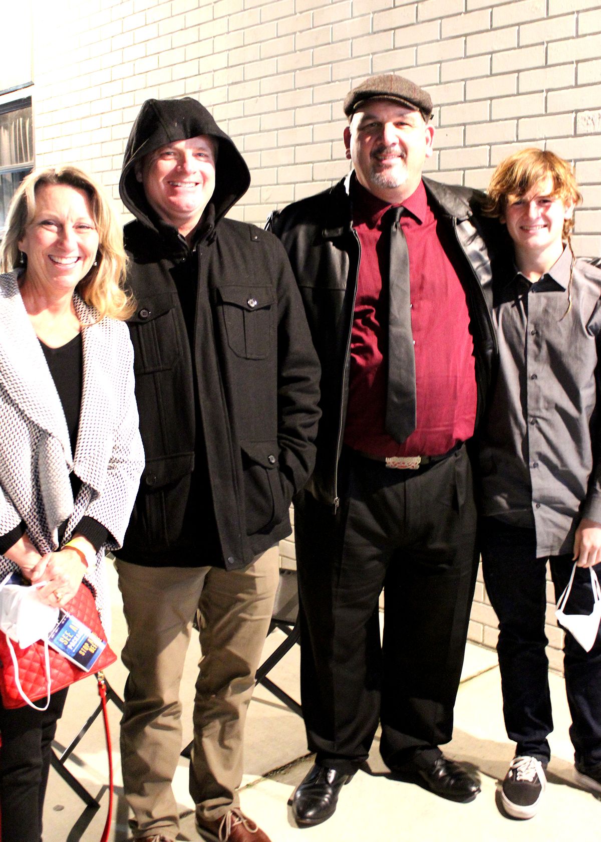 Friends and family of Jocelyn A. Brown on Opening Night of "Next to Normal," playing January 28 - February 27, 2022 at Chance Theater in Anaheim, CA. 