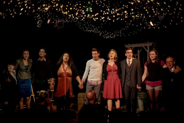 Matt Houston as The Man and Joe Giovannetti as The Lover in a scene from All That He Was. Photo: Nick Swatz 3