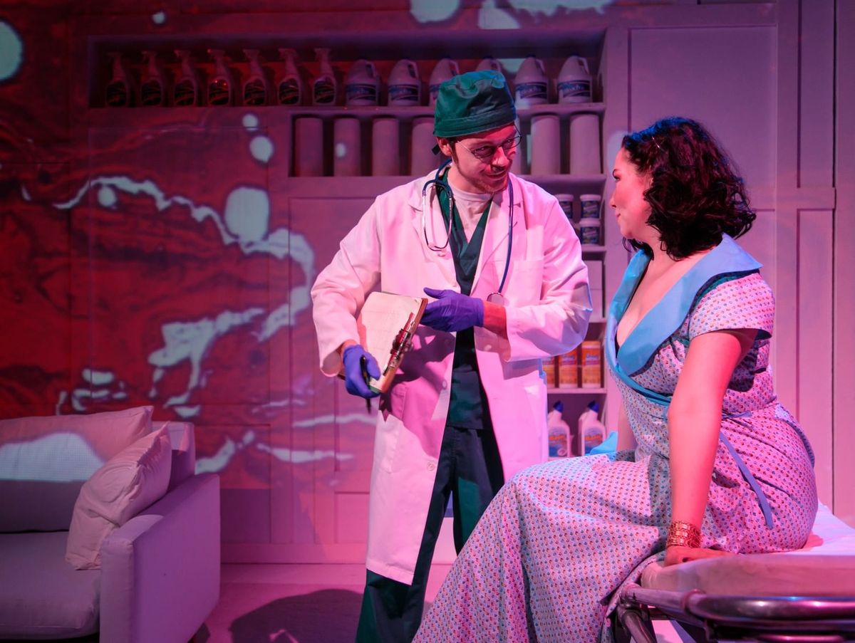Bryan Raiton as Charles and Willow Reed as Ana. Photo by Trent Campbell. Bryan Raiton as Charles and Willow Reed as Ana. Photo by Trent Campbell.