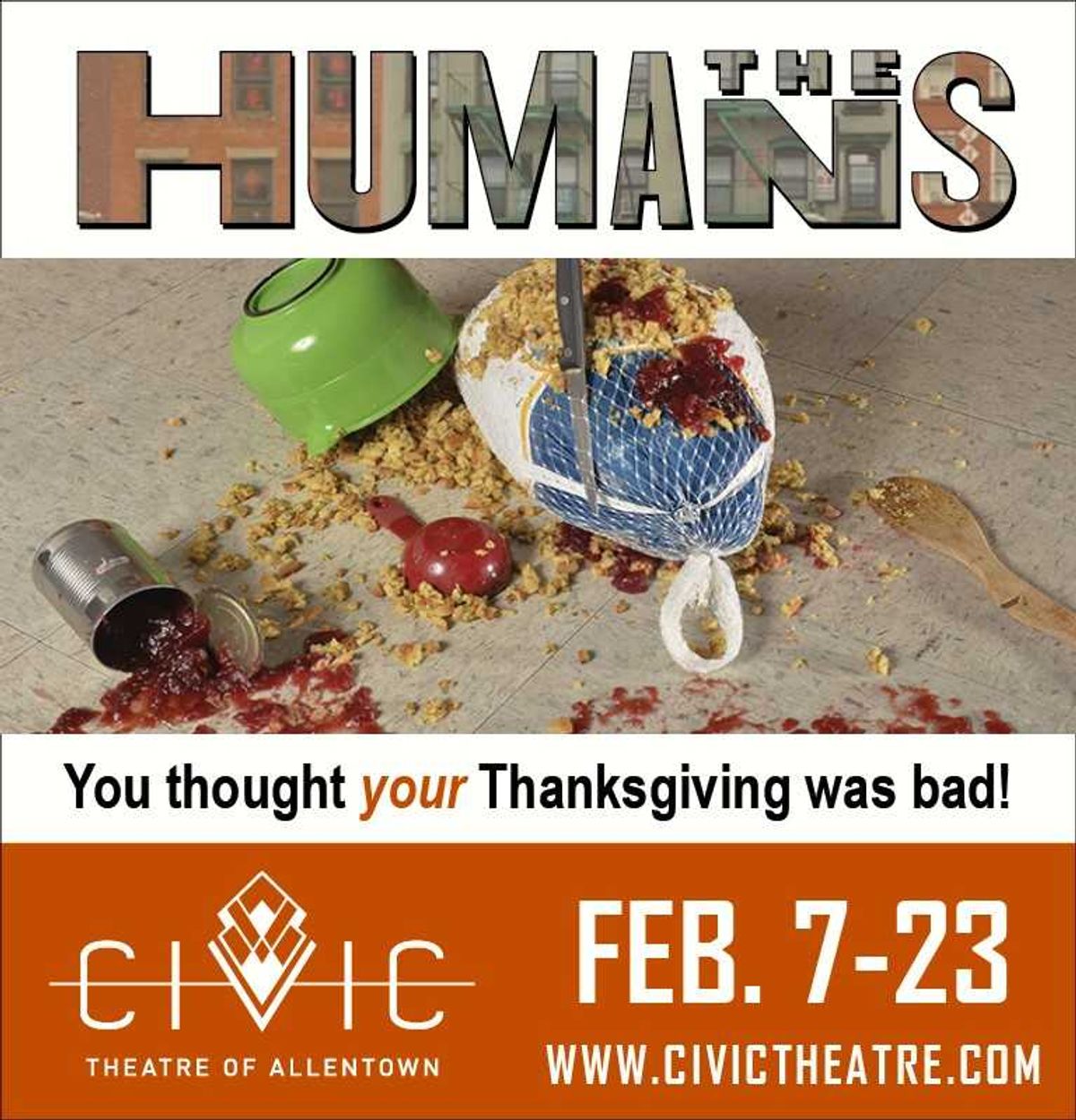 You thought your Thanksgiving was bad! You thought your Thanksgiving was bad!