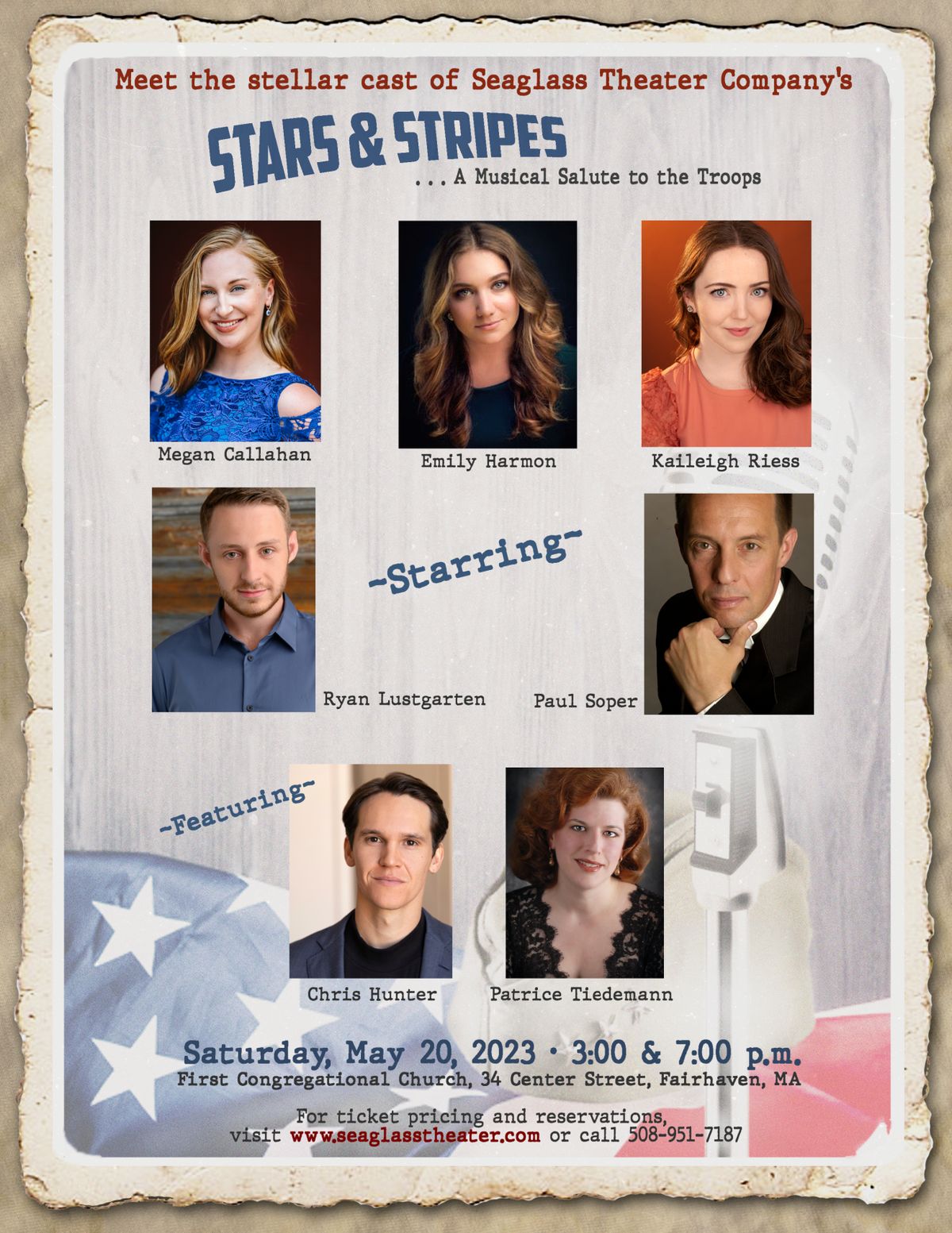 Announcing the cast of Stars & Stripes