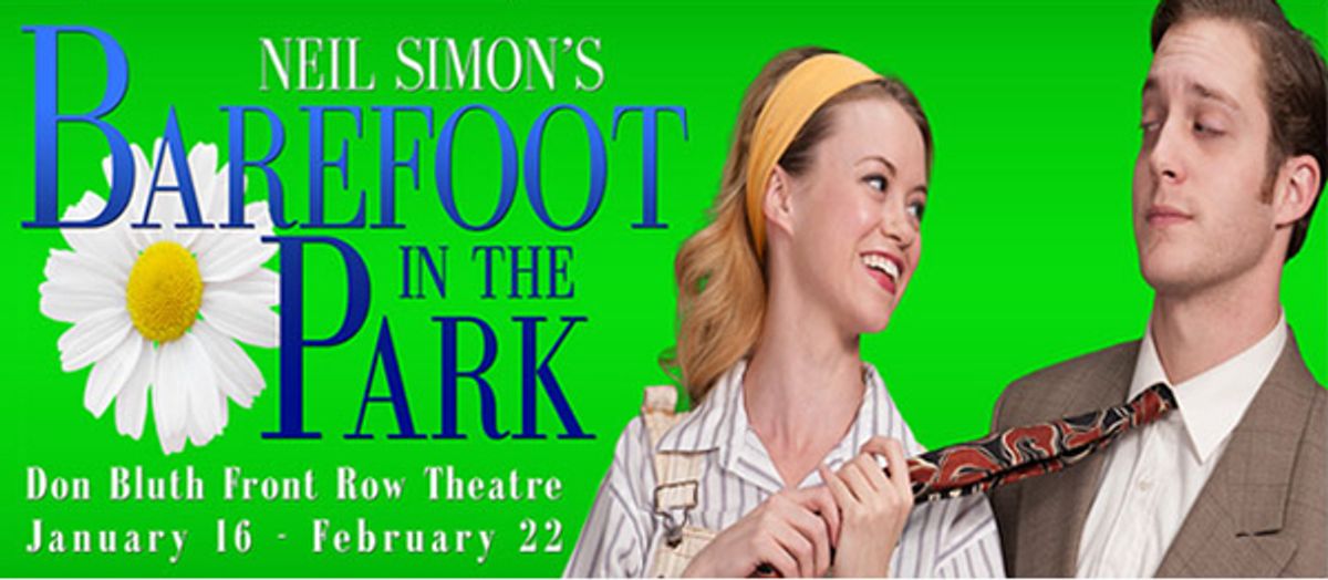 Caitlin Herst and Cord Nash Star in Neil Simon's Barefoot in the Park Caitlin Herst and Cord Nash Star in Neil Simon's Barefoot in the Park