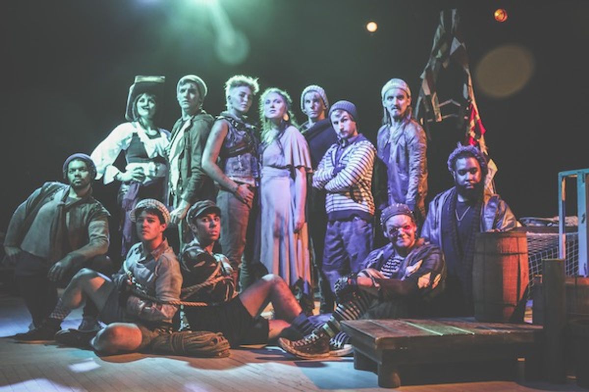 NTPA Repertory's cast PETER AND THE STARCATCHER