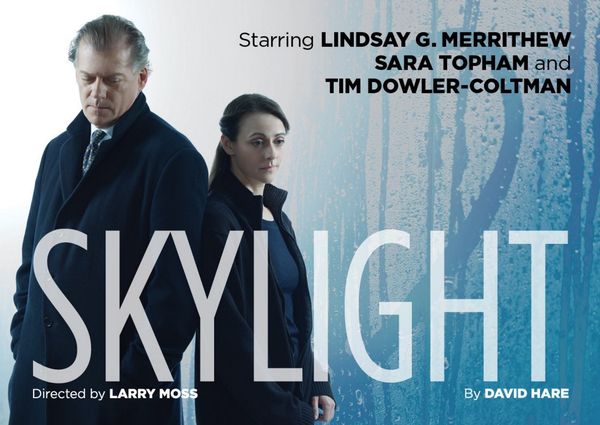Lindsay G. Merrithew and Sara Topham in David Hare's 'Skylight'. 1