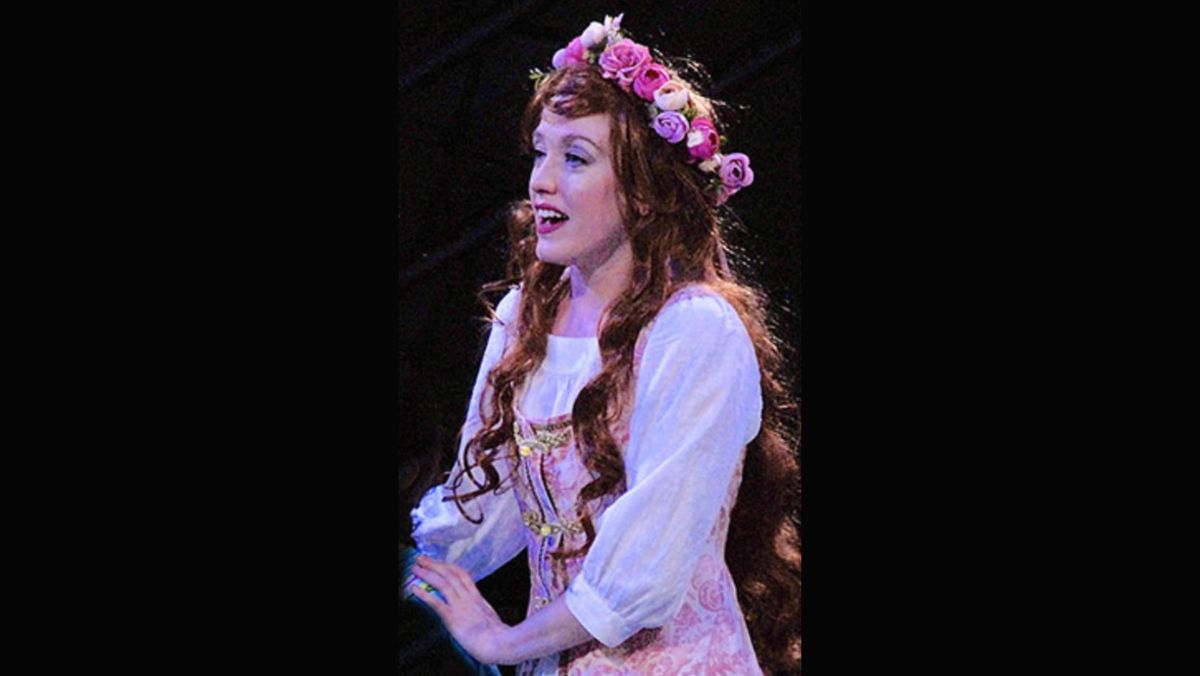 Ella Raymont, who will play Belle, is pictured above as Catherine in a recent STONC production of Pippin. Ella Raymont, who will play Belle, is pictured above as Catherine in a recent STONC production of Pippin.