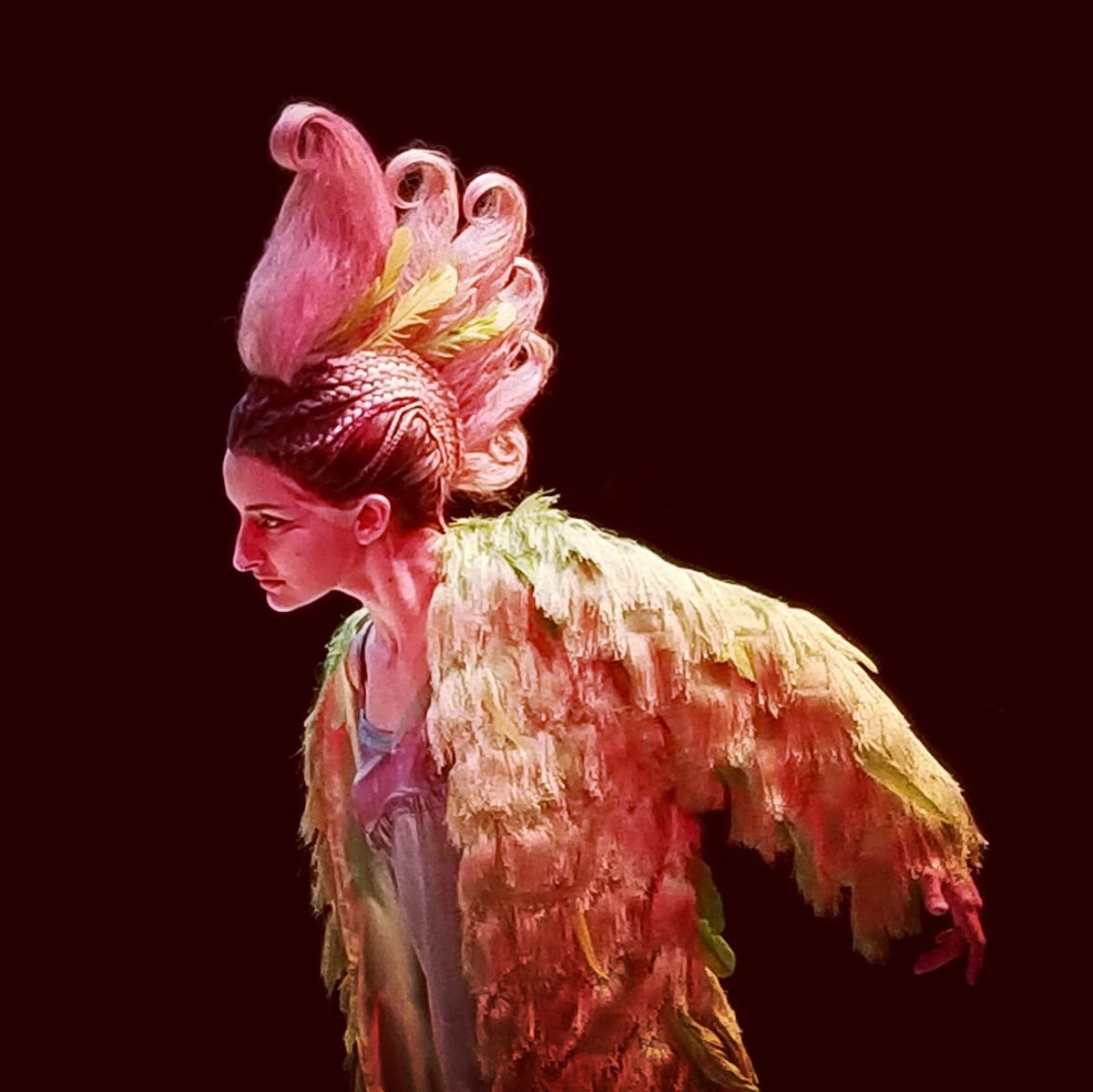 Adriana Fontanez as the Bird. Photo by Tara Cooper Adriana Fontanez as the Bird. Photo by Tara Cooper