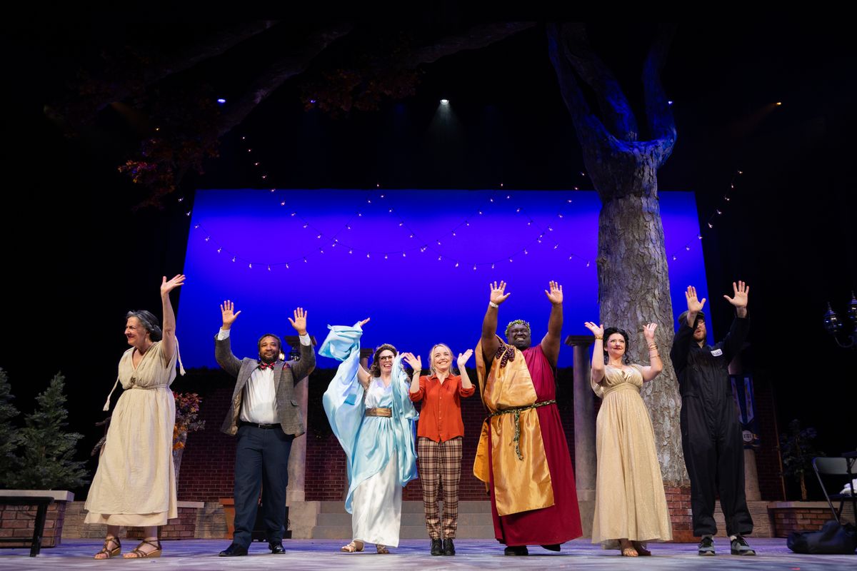 Cast of The Gods of Comedy  Photo Credit: Casey Gardner Ford