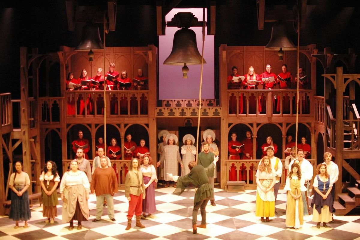 The cast of Cincinnati Music Theatre's THE HUNCHBACK OF NOTRE DAME