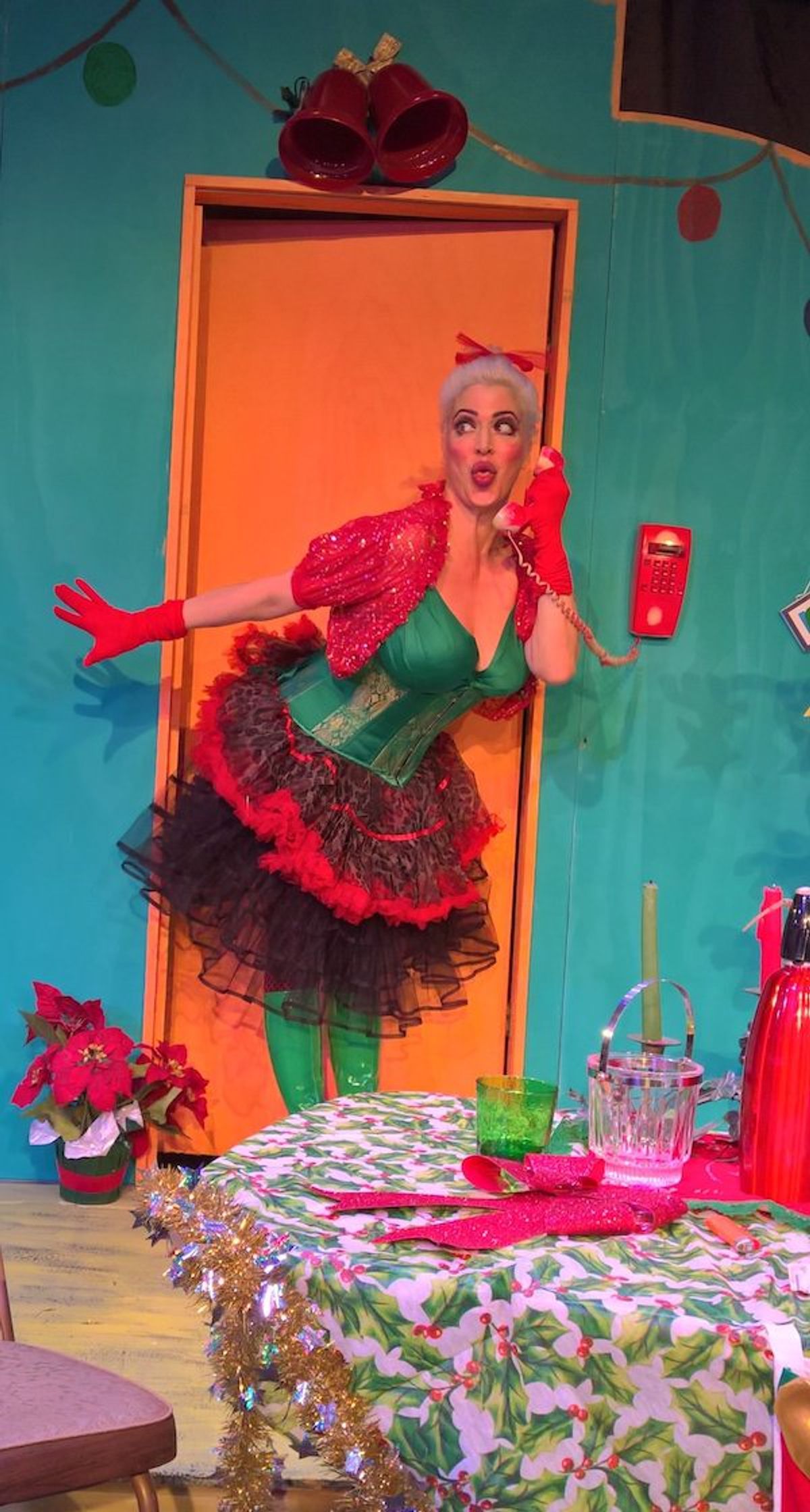 Daria Eliuk stars as Cindy Lou Who in Who's Holiday
photo by Don Horn