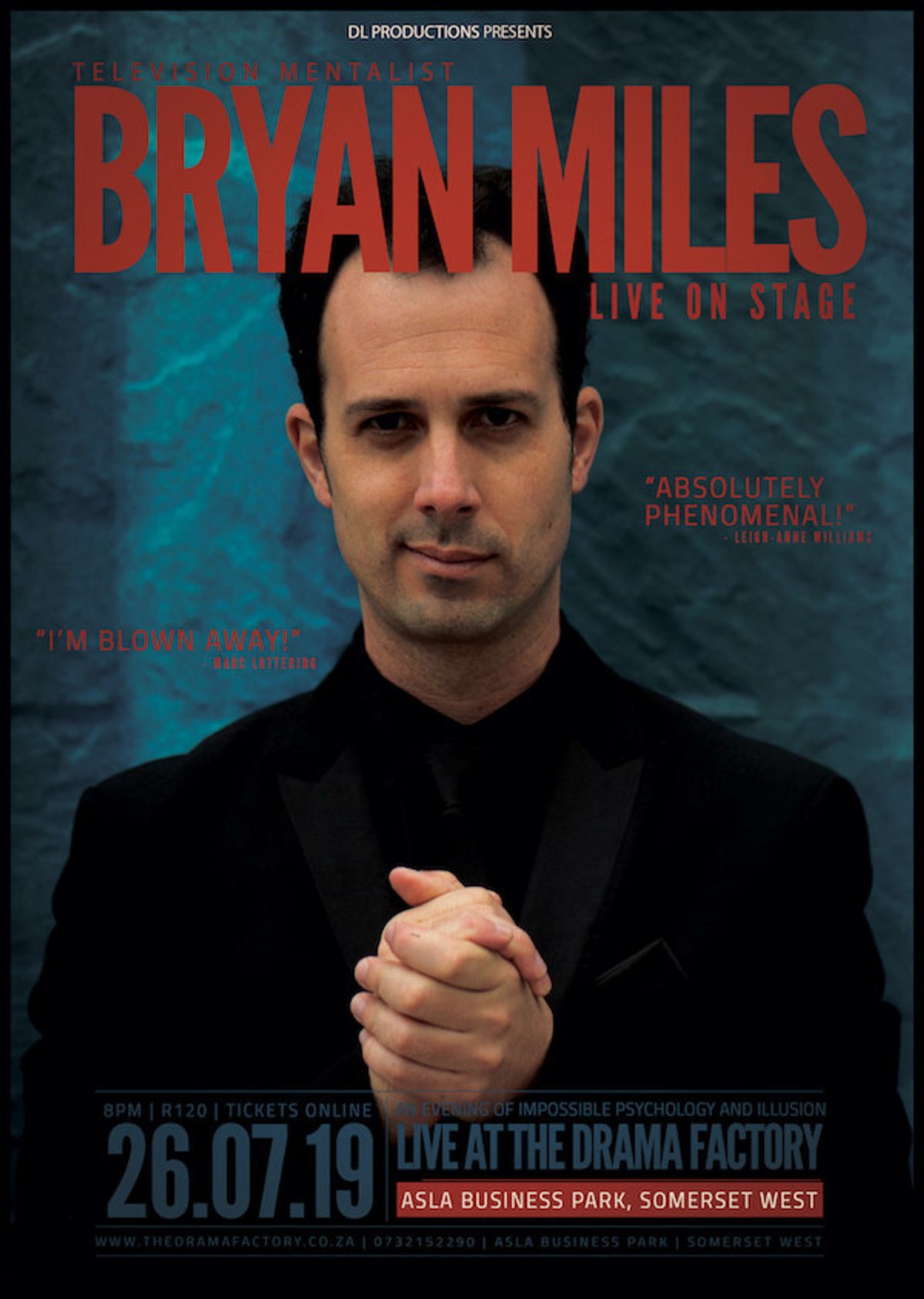 BRYAN MILES: Live at The Drama Factory 26 July 2019 Photo (c) Howie Begosa BRYAN MILES: Live at The Drama Factory 26 July 2019 Photo (c) Howie Begosa