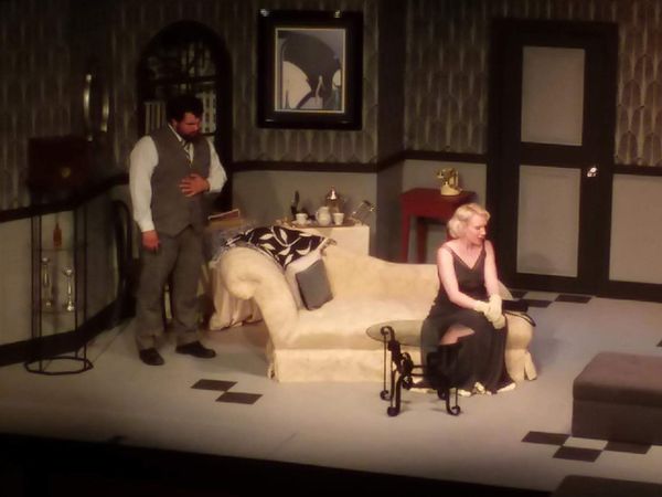 The Hotel suite for KEND ME A TENOR. 1