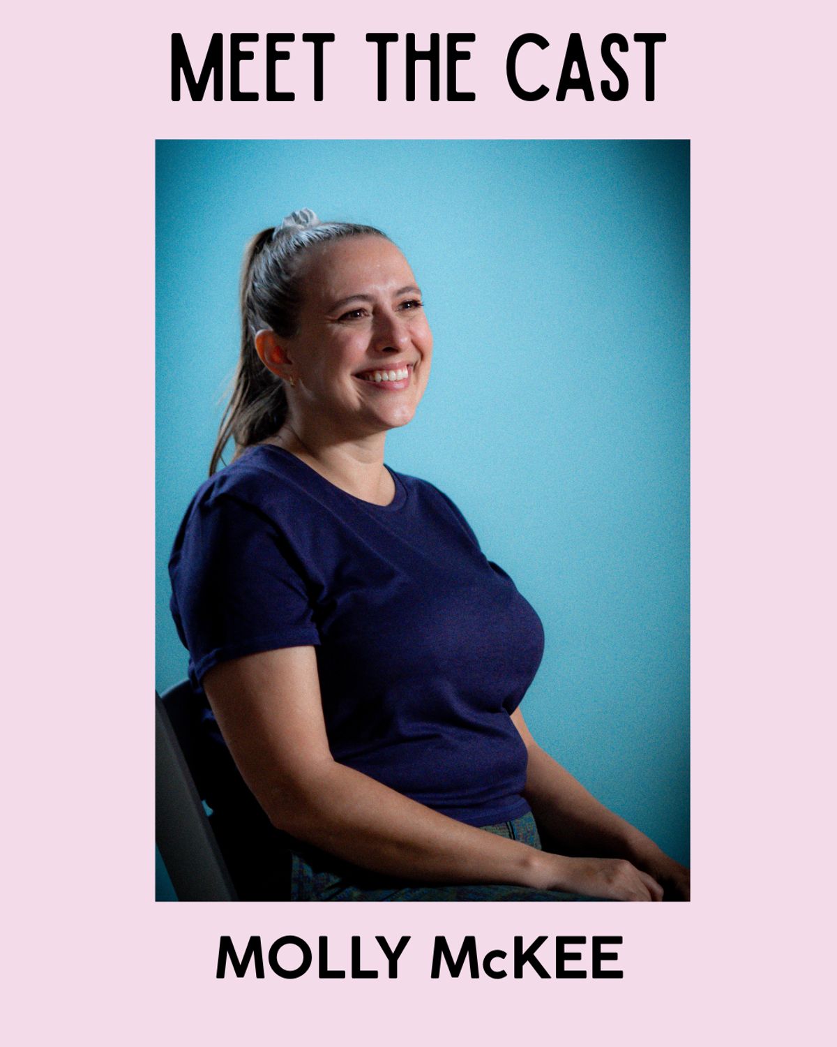 KRISTEN GRACE BROWN AS FEATURED DANCE ENSEMBLE- BEYOND PERFECTION Character Baseball Card
