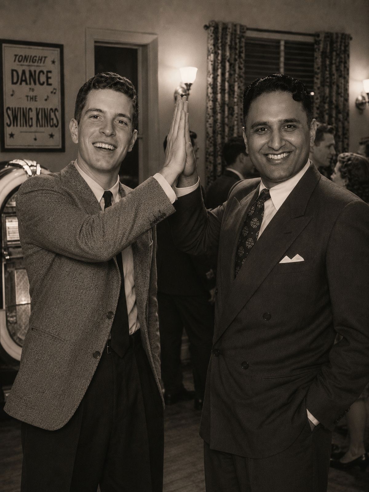 Bart and Pete in the 1950s