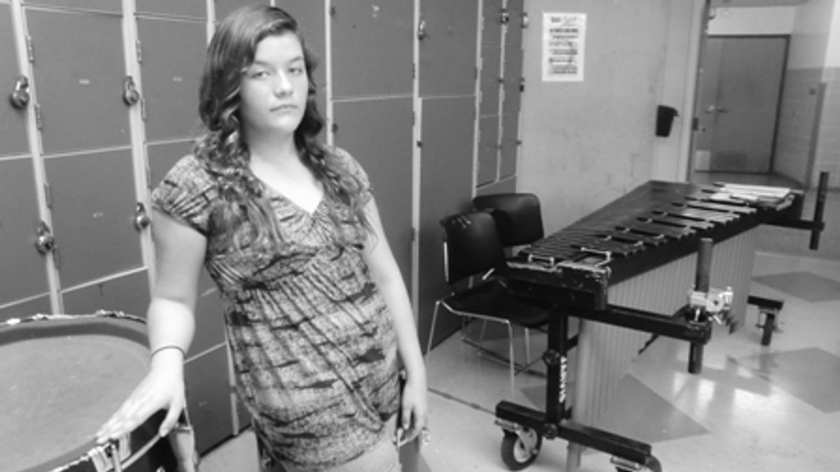Ensemble member, Sarah DeCaro. Ensemble member, Sarah DeCaro.