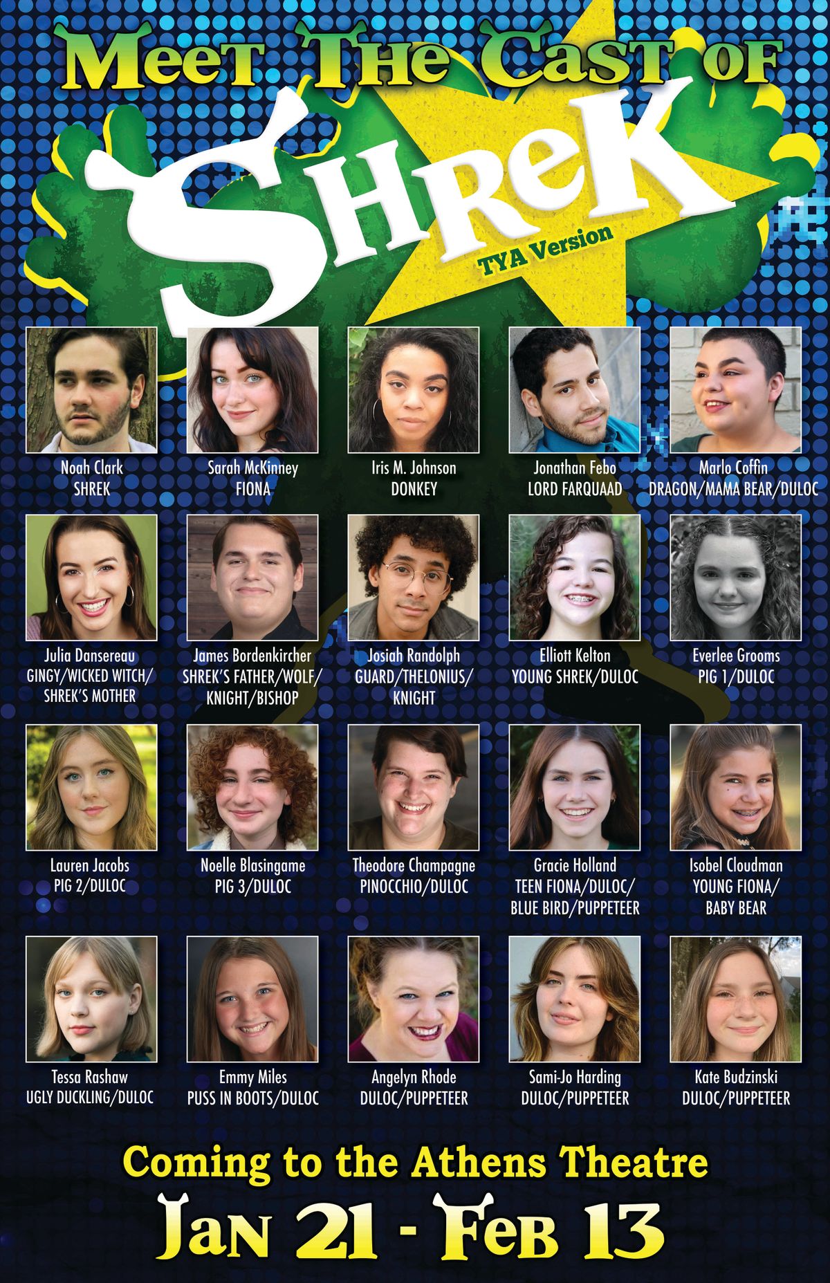 Meet the cast of this ogre-riffic show! Meet the cast of this ogre-riffic show!