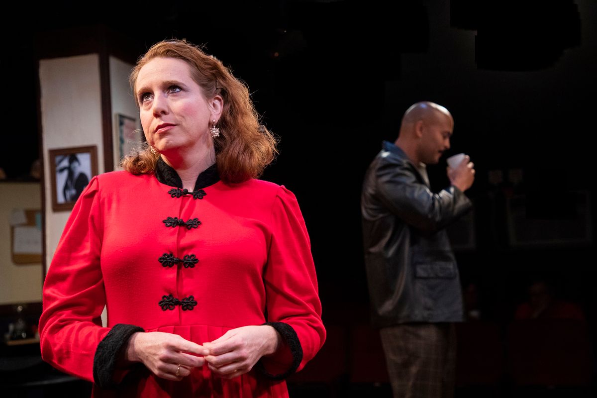Production Photos from Moon Over Buffalo at Spotlighters Theatre  PhotoCredit:  Spotlighters Theatre / Shealyn Jae Photography