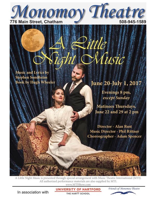 Poster
Holly Holcomb as Desirée Armfeldt
Ricky Oliver as Fredrik Egerman 1