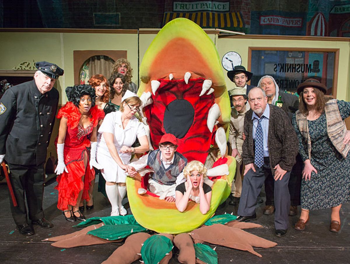 Little Shop of Horrors at Star Playhouse
Full Cast Little Shop of Horrors at Star Playhouse
Full Cast
