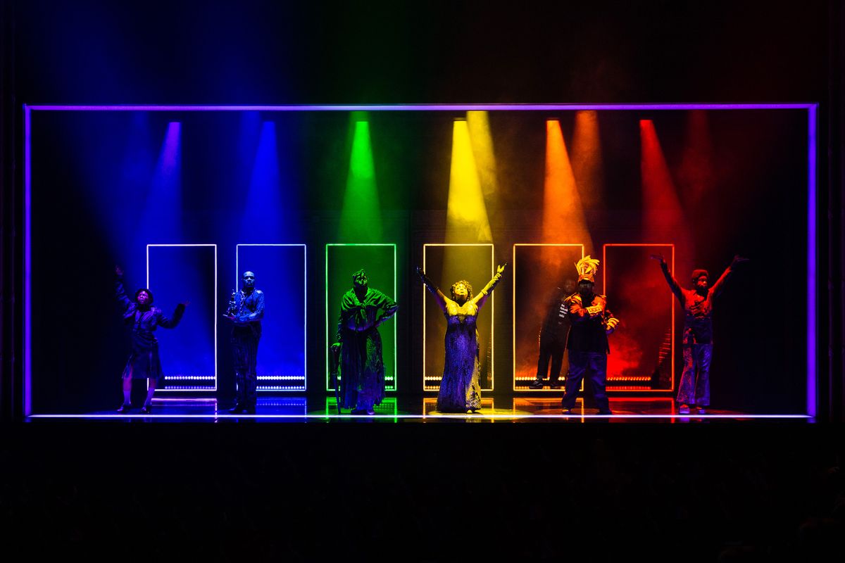 The cast of A Strange Loop, photo by Marc J. Franklin