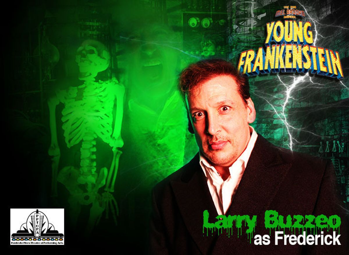 Larry Buzzeo as Frederick in Young Frankenstein at Pembroke Pines Theatre of the Performing Arts. Feb. 26th-Mar. 20th
https://www.facebook.com/events/1684557778488376/
#MonsterShowPPTOPA Larry Buzzeo as Frederick in Young Frankenstein at Pembroke Pines Theatre of the Performing Arts. Feb. 26th-Mar. 20th
https://www.facebook.com/events/1684557778488376/
#MonsterShowPPTOPA