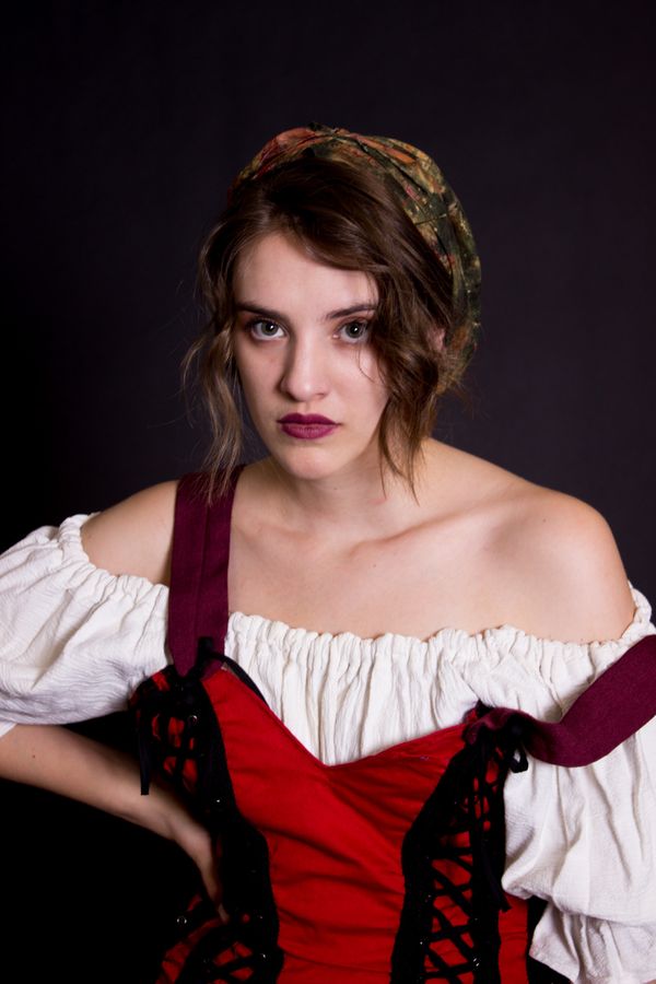 Mikayla Thompson stars as Aldonza/Dulcinea in the Ghostlight Theatre Ensemble production of "Man of La Mancha," opening July 13, 2018 at the Theatre at Edna Hill in Brentwood, CA, running through July 22, 2018. Tickets are available at www.ghostlightte.org.  8