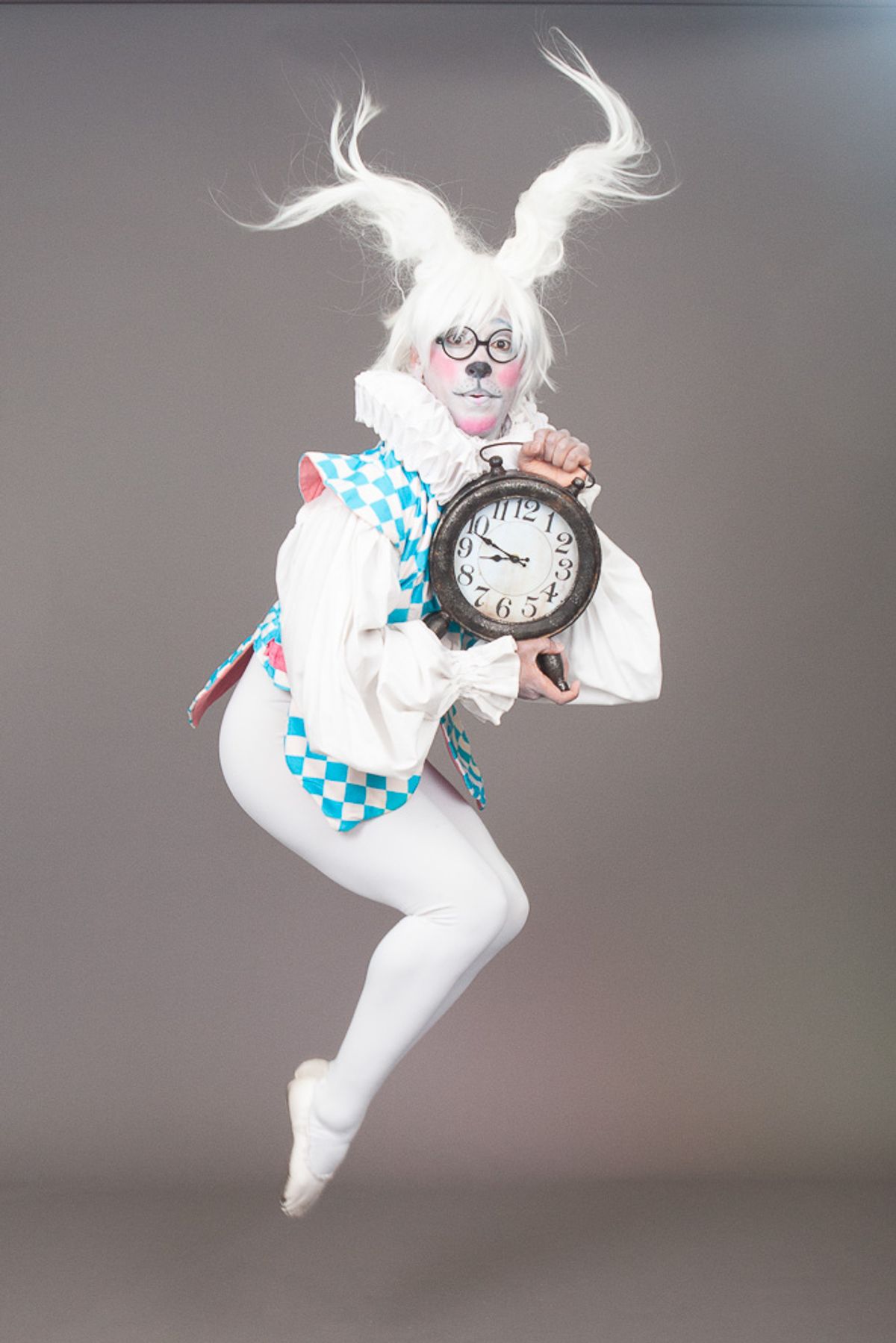 The White Rabbit in The Axelrod Contemporary Ballet's original production of "Alice in Wonderland." The White Rabbit in The Axelrod Contemporary Ballet's original production of "Alice in Wonderland."