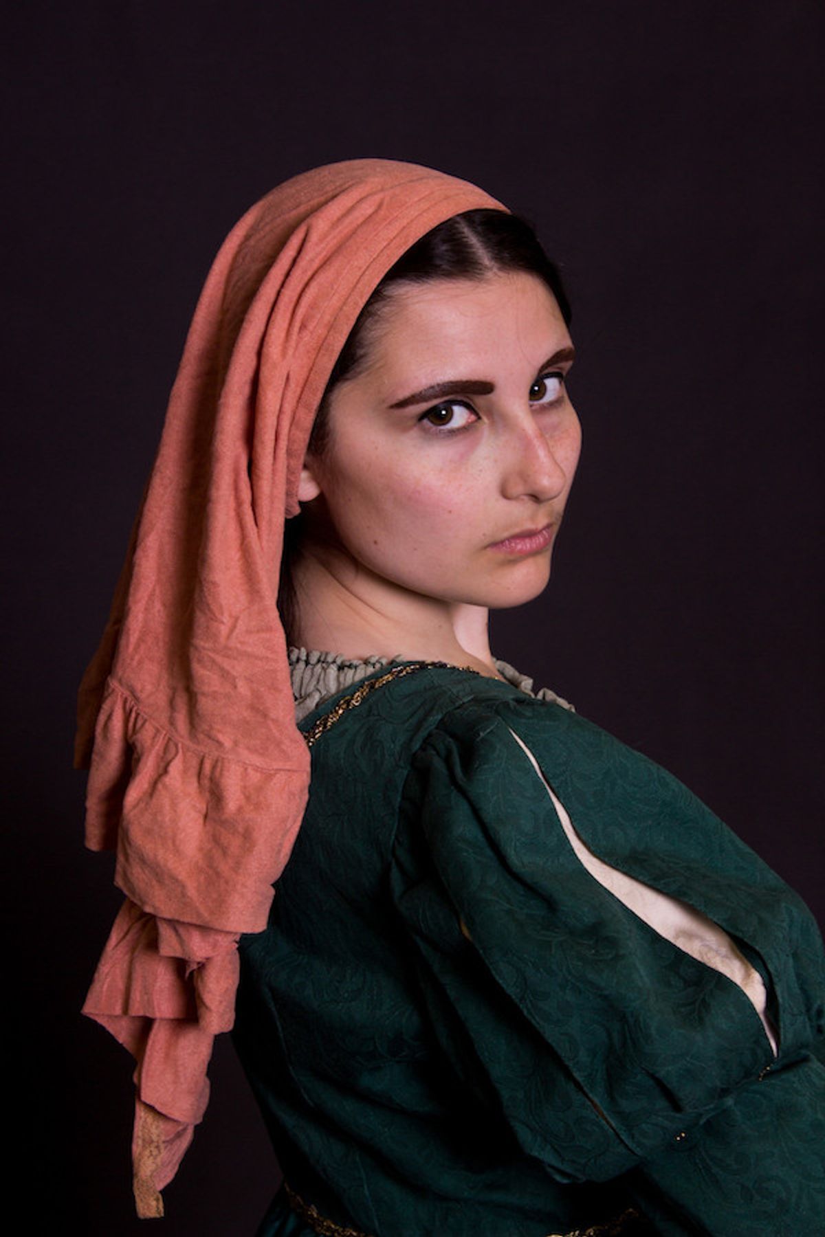 Hayley Finetti (Antonia) in the Ghostlight Theatre Ensemble production of "Man of La Mancha," opening July 13, 2018 at the Theatre at Edna Hill in Brentwood, CA, running through July 22, 2018. Tickets are available at www.ghostlightte.org. Hayley Finetti (Antonia) in the Ghostlight Theatre Ensemble production of "Man of La Mancha," opening July 13, 2018 at the Theatre at Edna Hill in Brentwood, CA, running through July 22, 2018. Tickets are available at www.ghostlightte.org.
