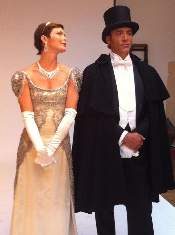 Vittoria Belvedere & Luca Ward
2012 - Photoshoot Backstage 2