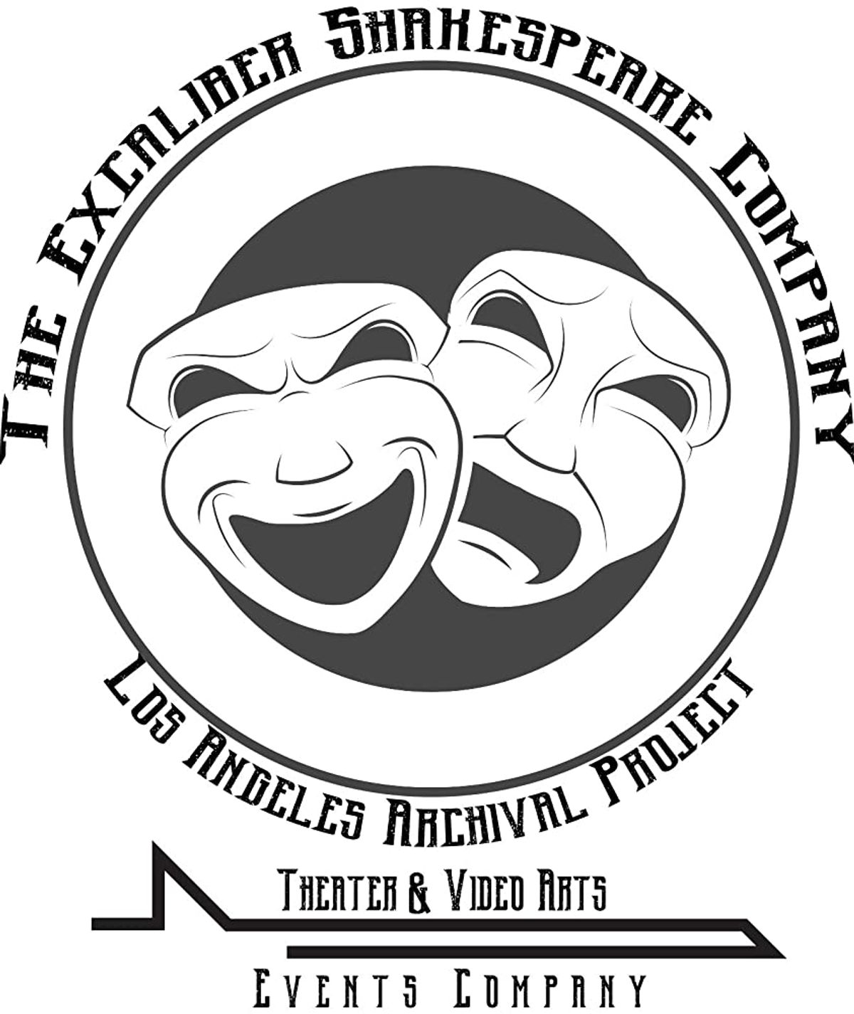 The West Coast Banner of The Excaliber Shakespeare Company: ESC Los Angeles Archival Project Logo by Alan Ochoa. The West Coast Banner of The Excaliber Shakespeare Company: ESC Los Angeles Archival Project Logo by Alan Ochoa.