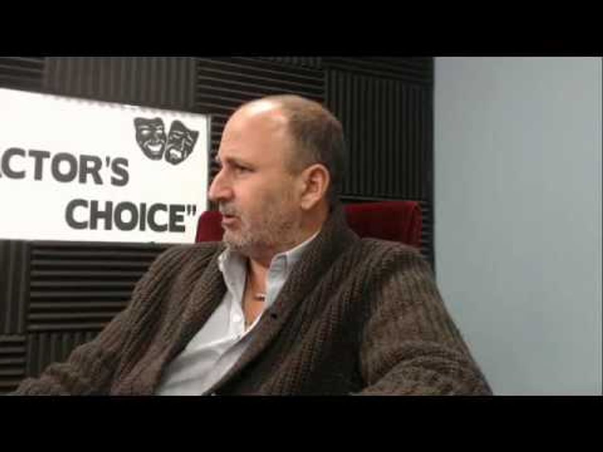 A MAN OF MEISNER!: Distinguished Guest Actor John Ruskin, Founder of both The Ruskin Theatre Group and The Ruskin School of Acting in Santa Monica,California, shares his thoughts, insights and experiences as both an actor and educator of actors during the first half-hour of the September 19, 2016 Edition of Ron Brewington's "The Actor's Choice" Episode 2.7. Photo by Laron "LP" Daviston.
