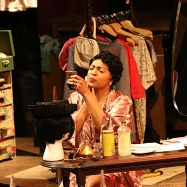 Actress Ayanna Hardy (Ruby Dyson) leads a talented cast of local DC actors in the world premiere of "The Very Last Days of The First Colored Circus"  1