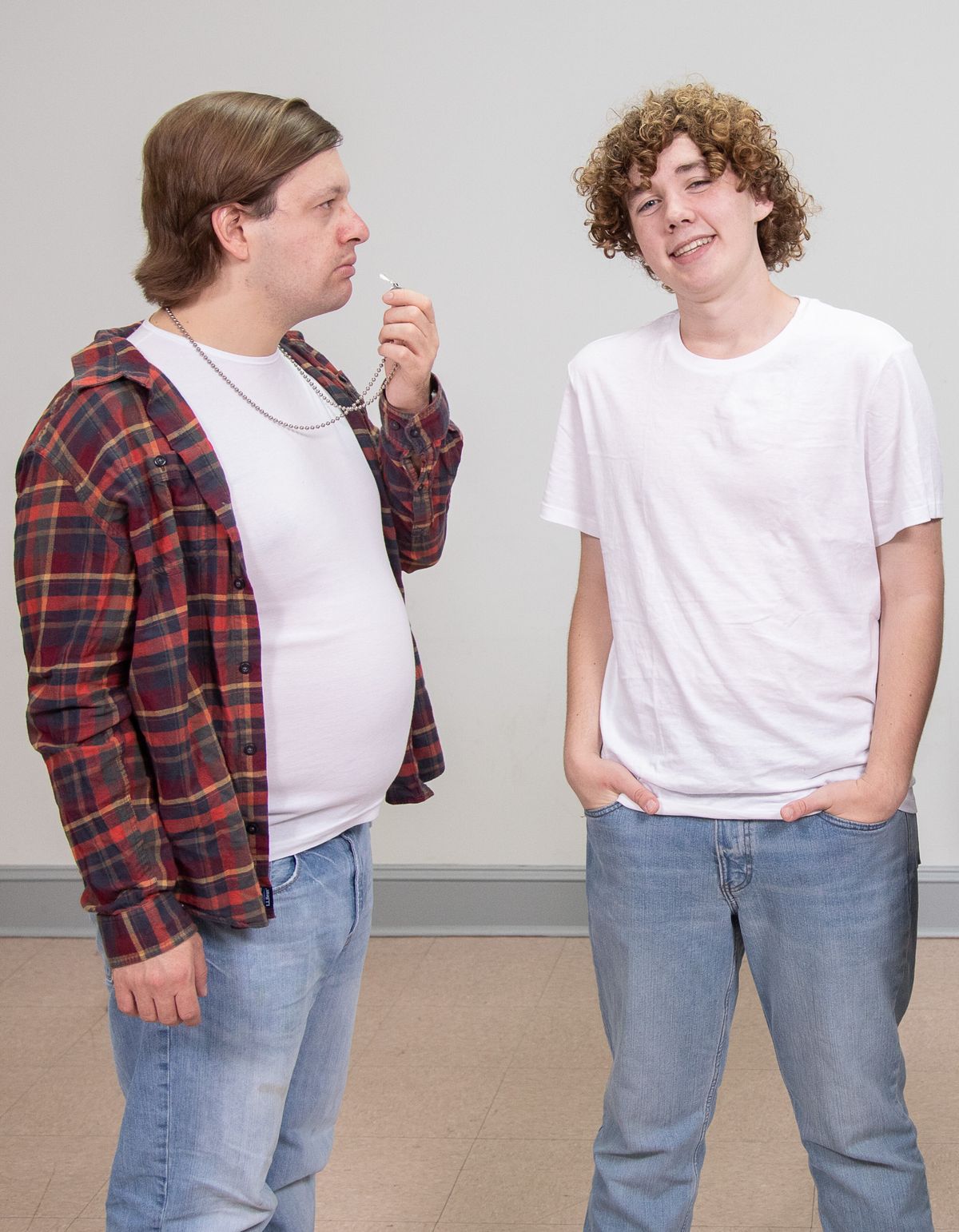 After Ren (center, Zack Osborne of Willow Grove, PA) moves to a small town from the city, he tries to convince the council to lift their ban on dancing. However after Ariel?s boyfriend Chuck tries to After Ren (center, Zack Osborne of Willow Grove, PA) moves to a small town from the city, he tries to convince the council to lift their ban on dancing. However after Ariel?s boyfriend Chuck tries to