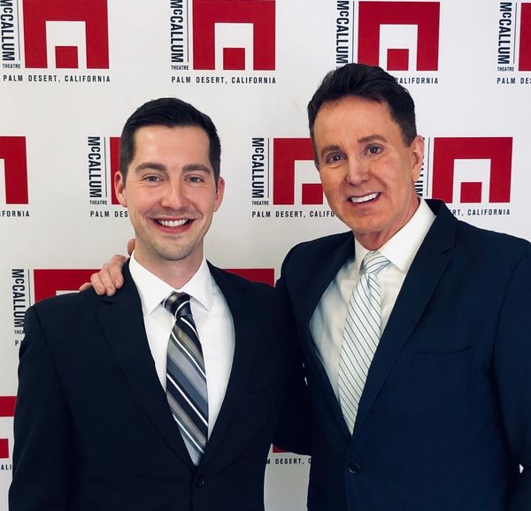 Davis Gaines and John Olearchick at ?Remembering Carol: A Tribute to Carol Channing? at the McCallum Theatre in Palm Desert, California on March 23rd, 2019. 1