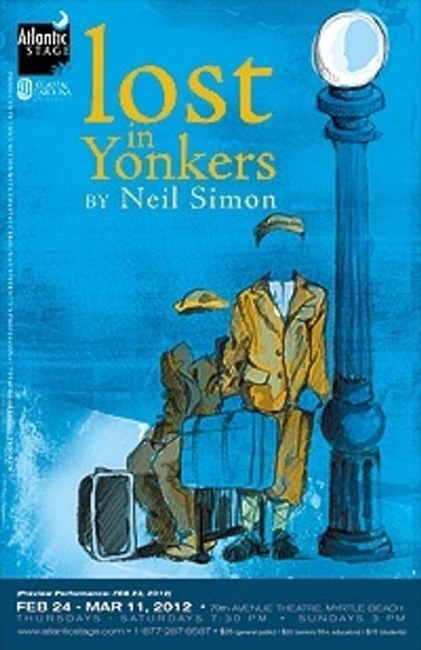 Promotional poster for Lost in Yonkers. 1