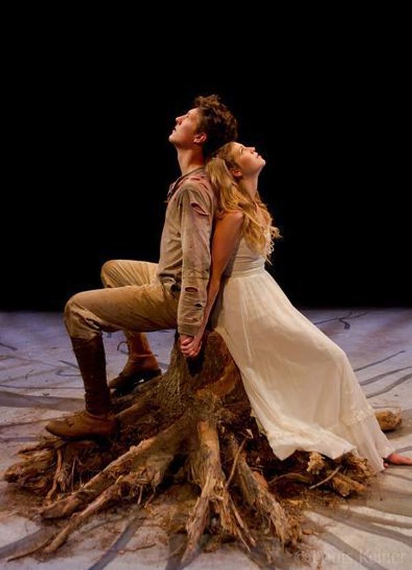 Production photo of Iphigenia and Other Daughters presented by Costal Carolina University. Photos by Louise Keiner. 6