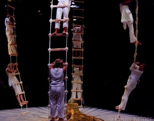 Production photo of Iphigenia and Other Daughters presented by Costal Carolina University. Photos by Louise Keiner. 7