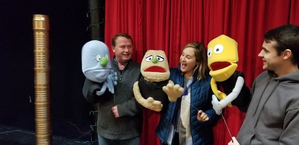 The cast of L-A Community Little Theatre's upcoming production of 'Avenue Q!' 2