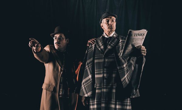 Holmes and Watson are ready to unlock their latest mystery! 2