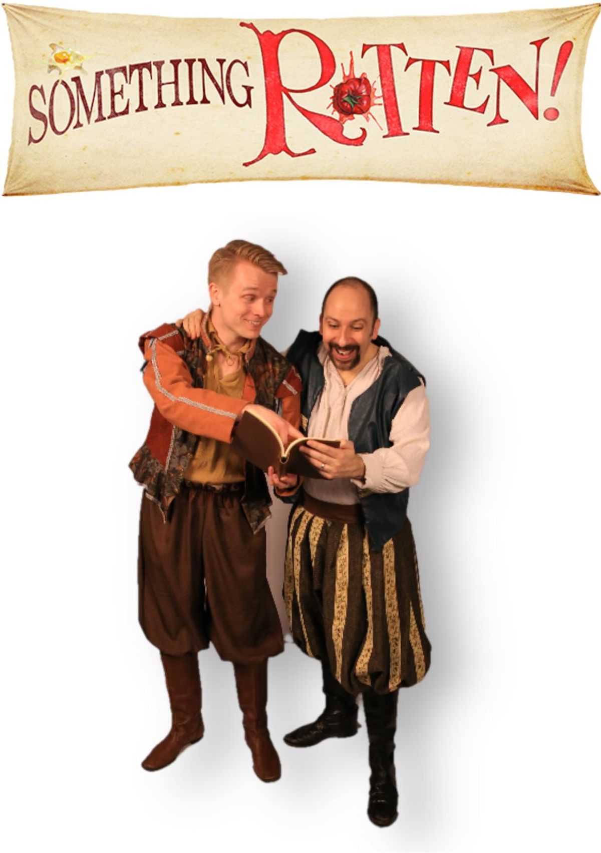 Theatre Nebula presents "Something Rotten!" September 25 - October 24, 2021 | Featuring left to right: Joe Lewis (Nigel Bottom) and David Pfenninger (Nick Bottom) Theatre Nebula presents "Something Rotten!" September 25 - October 24, 2021 | Featuring left to right: Joe Lewis (Nigel Bottom) and David Pfenninger (Nick Bottom)