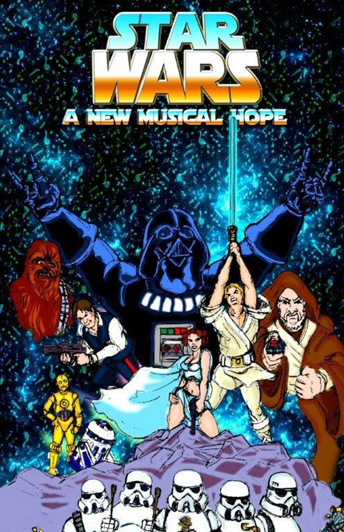 Star Wars: A New Musical Hope
Original Artwork by Blair Webb